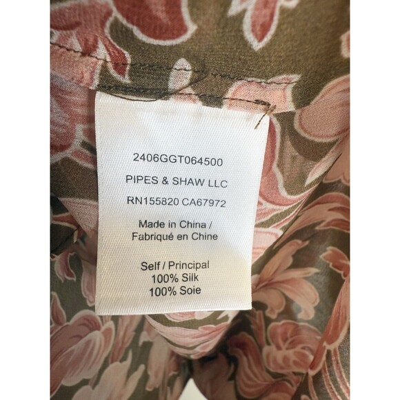 Veronica Beard Silk Ashlynn Blouse Size 8 NWT - Picture 7 of 7